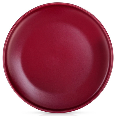 Dinner Plate Ceramic Maroon SOHO 27 cm