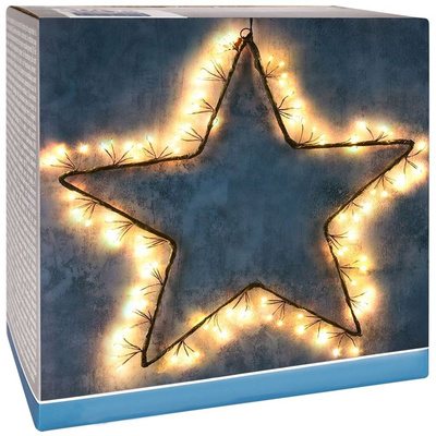 Gwiazda świecąca na elewację 120 LED 40 cm