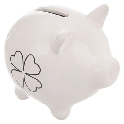 Piggy Bank Ceramic Smashable Pig 10 cm