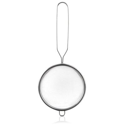 Sitko kuchenne stalowe z uchwytem 10 cm
