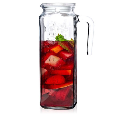 Jug Glass with Lid 1.2 l