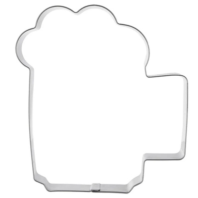 Wykrawacz do ciastek stalowy kufel do piwa 10,5 cm