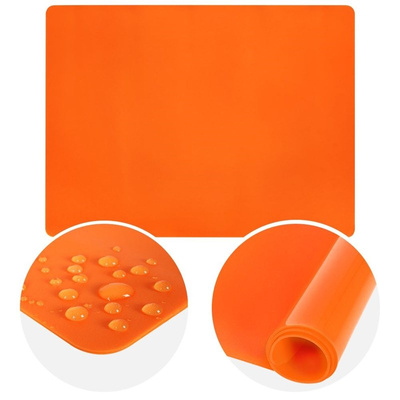 Baking Mat Silicone Orange SILLINIE 40x30 cm