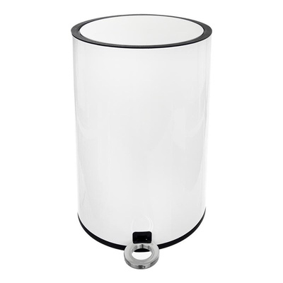 Bin Metal White with a Pedal 6 l