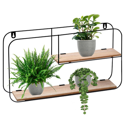 Wall Mounted Shelf Metal 52x10.5x29 cm