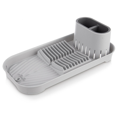 Dish Drainer Rack Gray 39x19.5x11 cm