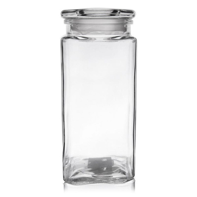 Food Container Glass Square 1.8 l