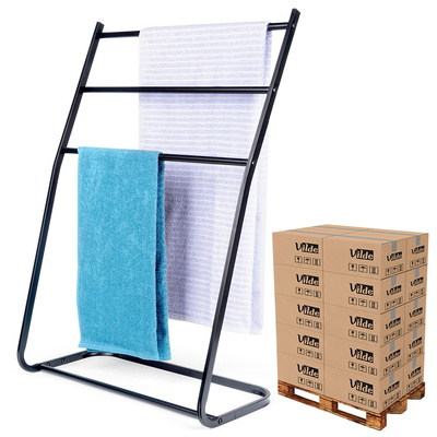 Towel Stand Metal Black (pallet of 168 pcs)