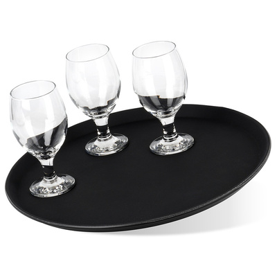 Waiter's Tray Non-Slip Black 40 cm