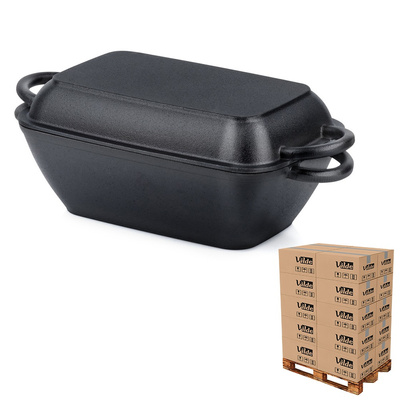 Roasting Tin Cast Iron 2 in 1 CAST LINE 3.5 l / 1.5 l (pallet of 120 pcs)