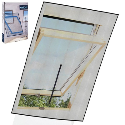 Skylight Mosquito Net Black 140x120 cm