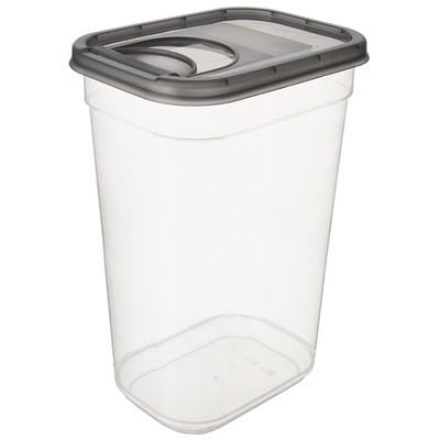 Dry Food Storage Container with Dispenser GREY 3.2 l