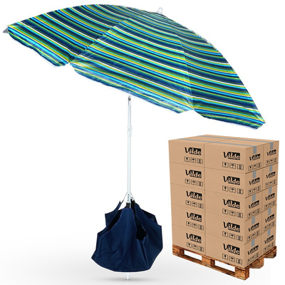 Parasol plażowy z podstawą 147 cm (paleta 480 szt.)