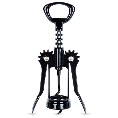 Corkscrew Metal Black 16 cm