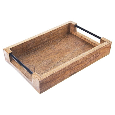 Serving Tray Wooden MANGO 30.5x20.5x6 cm