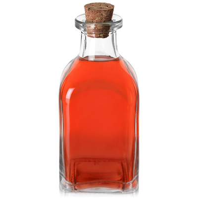Bottle with Cork Stopper Glass 110 ml
