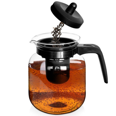 Teapot with Infuser Glass Heat-Resistant 1,4 l