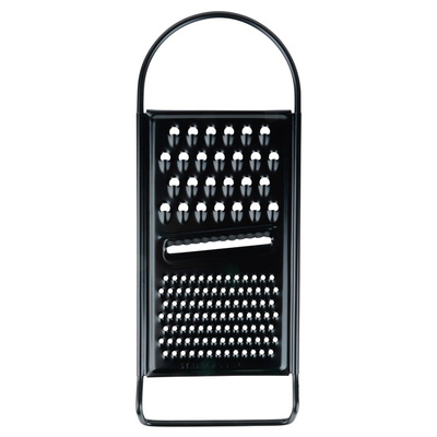 Grater Steel Black Flat 3 Blades 28.5 cm