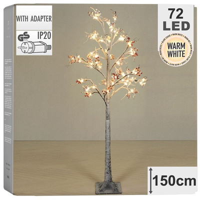 Outdoor Twig Tree with Lights 72 LED 150 cm