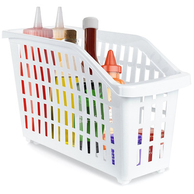 Storage Container on Wheels White Narrow 13 l (pallet of 288 pcs)