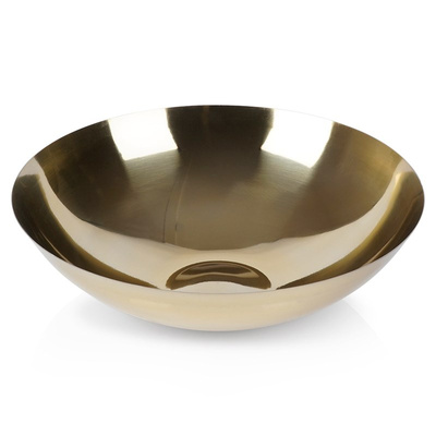 Bowl Steel Gold 27.5 cm, 2.5 l