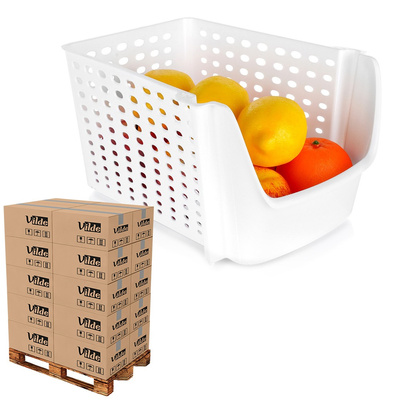 Vegetable Storage Container White 29x21x16 cm (pallet of 288 pcs)