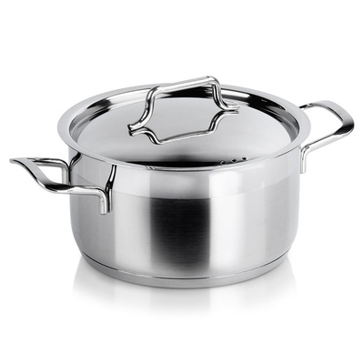 Pot Steel with Lid ANETT 18 cm, 2.3 l