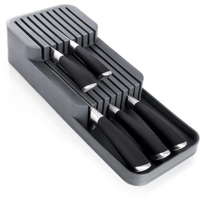 Knife Drawer Organiser Gray 39x14.5x7.5 cm (pallet of 192 pcs)