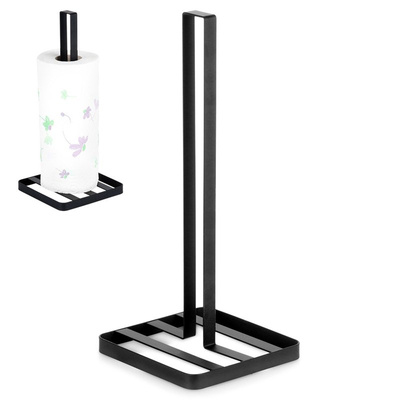 Paper Towel Holder Metal Black MISTY 32.5 cm