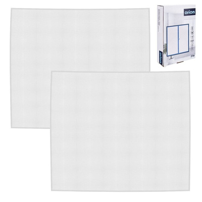 Moskitiera na okno biała 150x130 cm 2 szt.