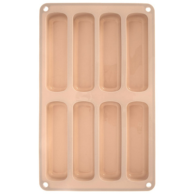Forma do biszkoptów silikonowa beżowa 28x17x2 cm