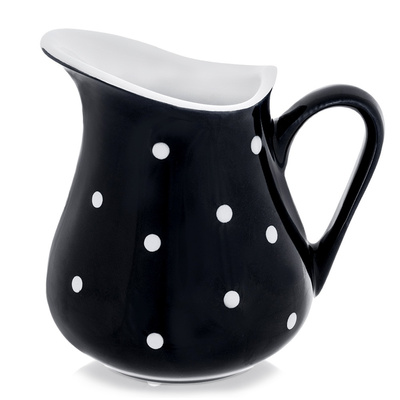 Dzbanek ceramiczny czarny 480 ml