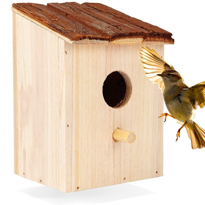 Nesting Box Wooden 10x10,5x15 cm