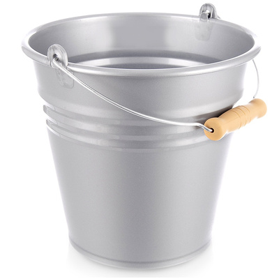 Bucket Plastic Gray 7 l