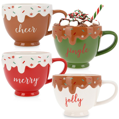 Mugs Ceramic 420 ml 4 pcs