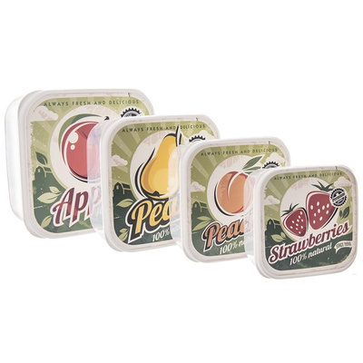 Food Containers 4 pcs