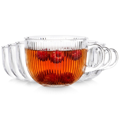 Glasses for Coffee and Tea 470 ml 6 pcs