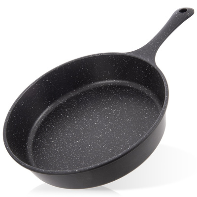 Patelnia granitowa głęboka GRANDE 24 cm, 2 l