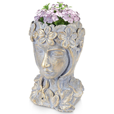 Plant Pot Gold Head 32 cm