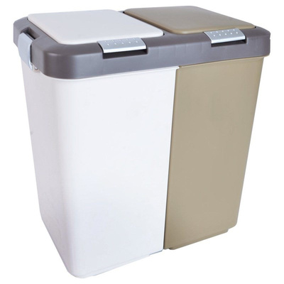 Recycling Bin Plastic 2x20 l