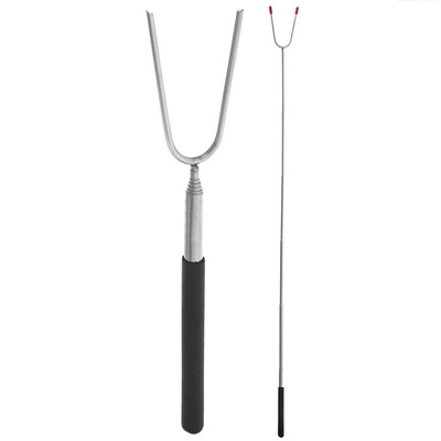 Folding Campfire Stick Steel 24.5-86 cm