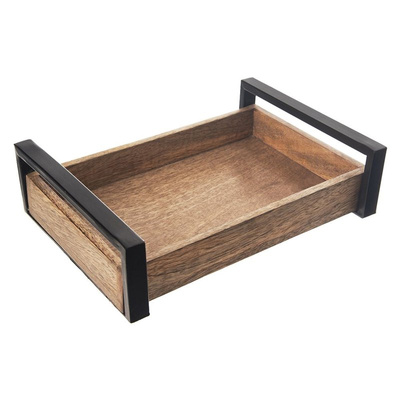 Serving Tray Wooden MANGO 30.5x22 cm