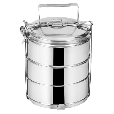Layer Lunch Box Steel 3-Level 3x1.3 l