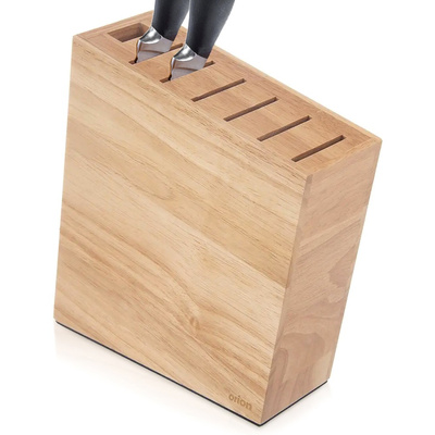 Knife Block with Compartments Wooden