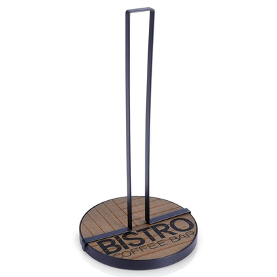 Paper Towel Holder Metal Black BISTRO 32 cm