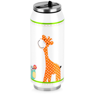 Travel Mug Can GIRAFFE 400 ml