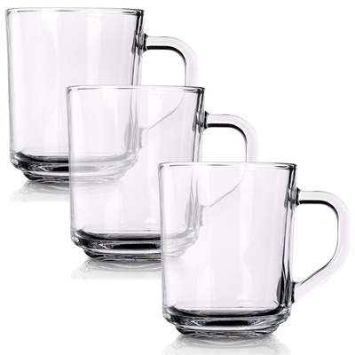 Glasses for Coffee and Tea 230 ml 3 pcs