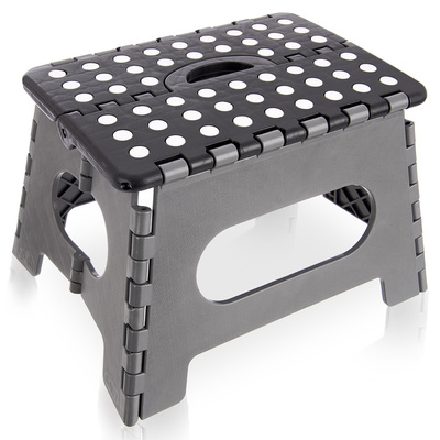 Schodek antypoślizgowy czarny 150 kg 32x25x22 cm