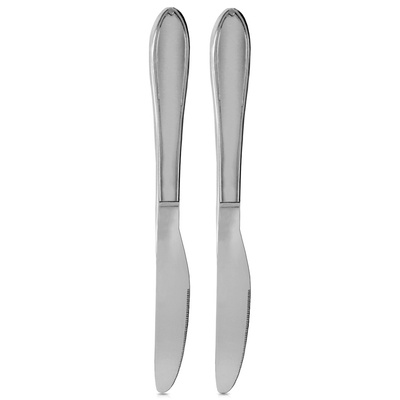 Dinner Knives Steel 2 pcs