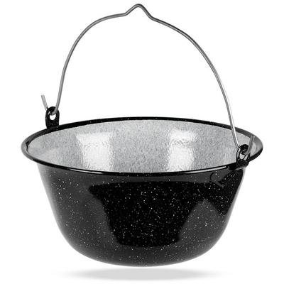 Cauldron with Handle Enamel 9.5 l